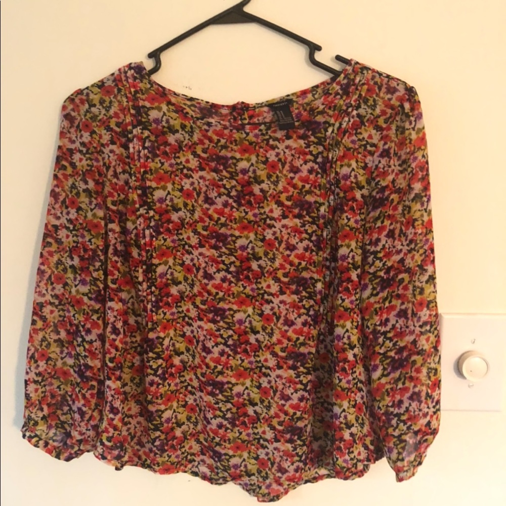 Forever 21 Floral Top